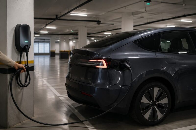 Carregador de carro elétrico em condomínio: nova lei da Bahia garante o direito de instalar